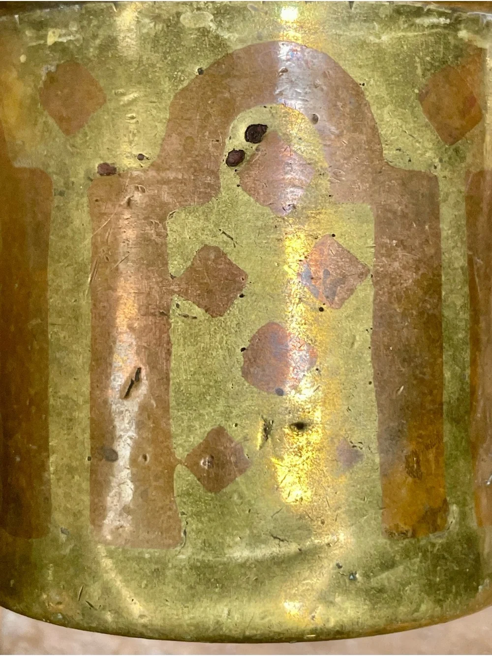 Vintage Hindu Panchu Patra Cup for Holy Water